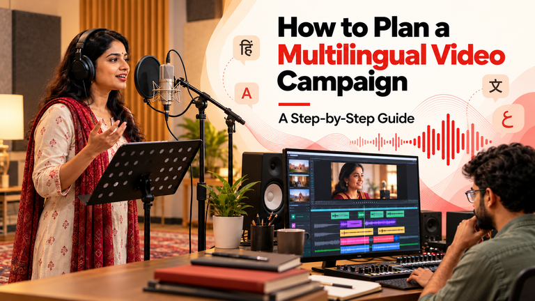 Steps for planning a multilingual video campaign