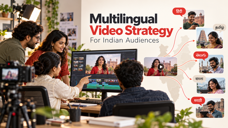 Multilingual video content strategy for Indian audiences